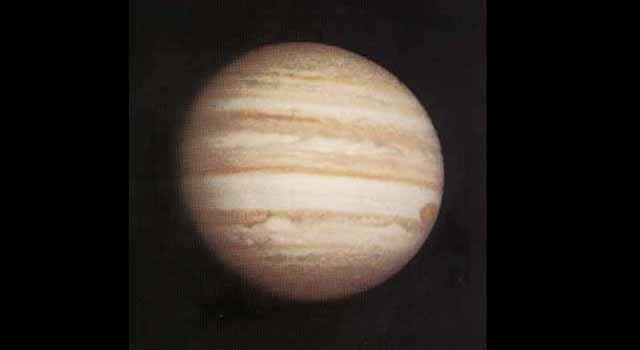 Pioneer 10 photo of Jupiter